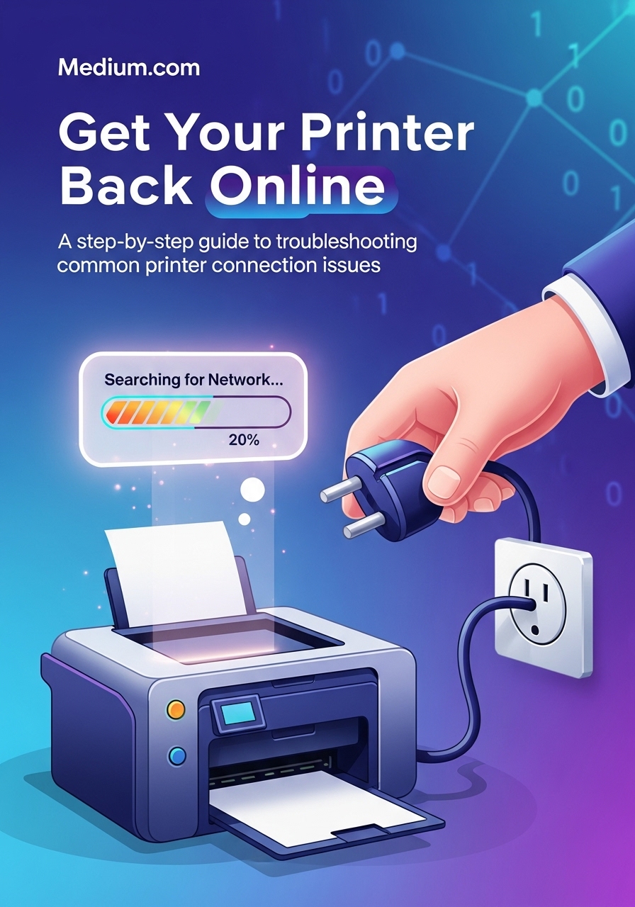 Get My Printer Back Online - Fix Printer Offline Problem - 2025 Updated Solutions